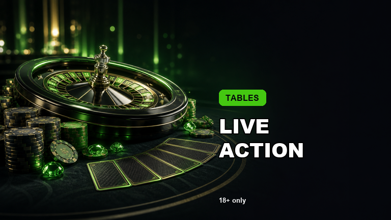 Neospin live casino table games
